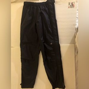 Women's Non-Insulated Black Shell Pants Eastern Mountain Sports,size Small